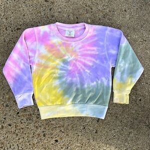 💗TIE DYE💗 Dreamsicle Tie Dye Sweatshirt Crewneck Sweater Tie Dye Small